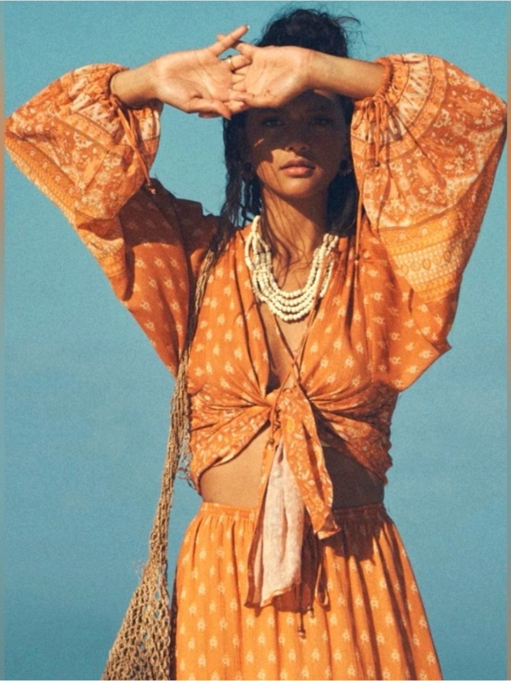 Spell - Utopia Blouse in Cinnamon